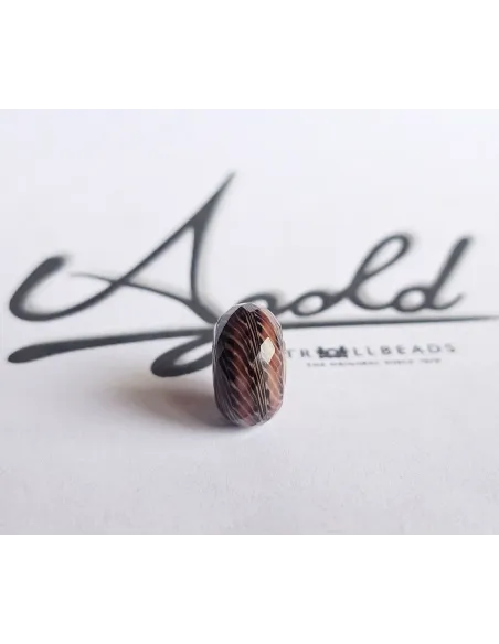 Trollbeads Unico Sfaccettato Tigrato