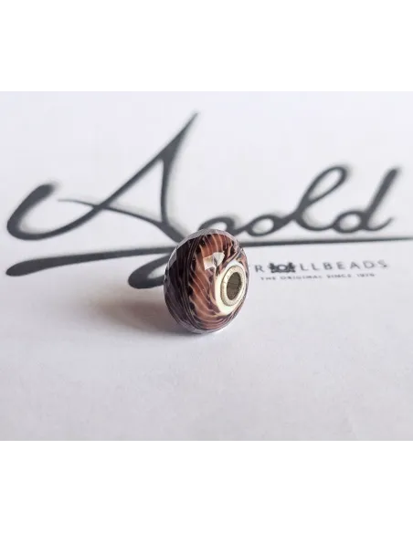 Trollbeads Unico Sfaccettato Tigrato