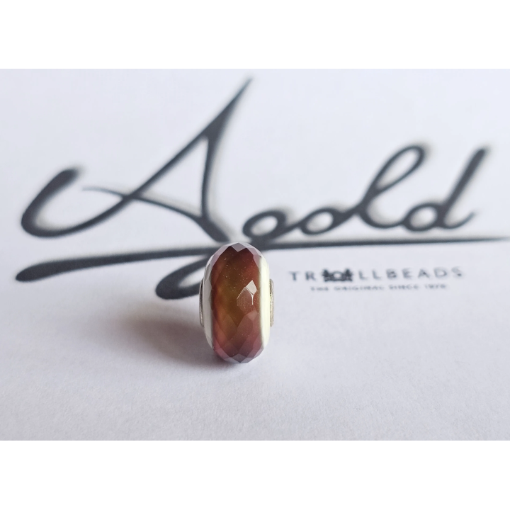 Trollbeads Unico Sfaccettato Fascia Rosso