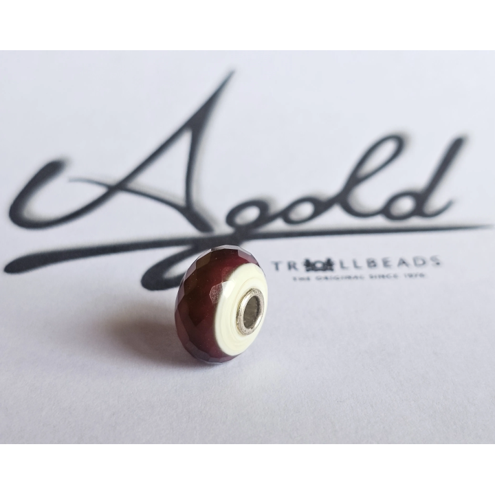 Trollbeads Unico Sfaccettato Fascia Rosso