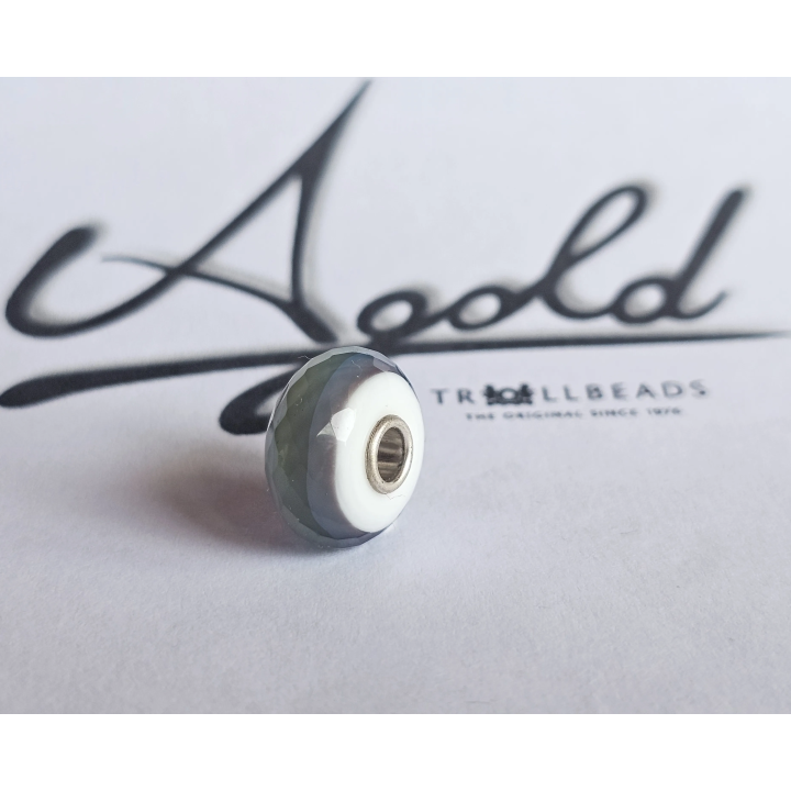 Trollbeads Unico Sfaccettato Fascia Azzurro