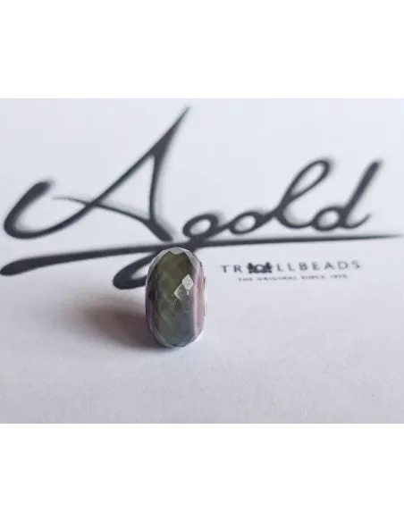 Trollbeads Unico Sfaccettato Fascia Verde | Agold