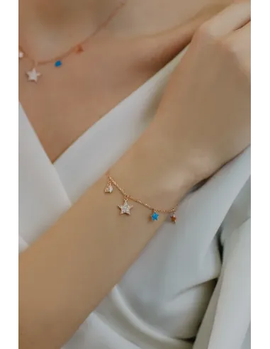 Comete Bracciale in Argento Stella