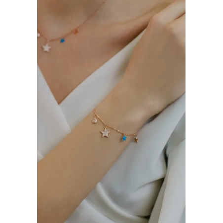 Comete Bracciale in Argento Stella | Agold