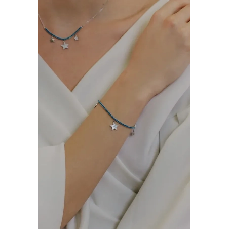 Comete Bracciale Tennis in Argento Stella | Agold