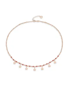 Comete Girocollo in Argento Stella