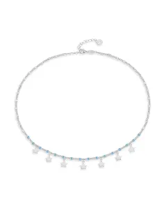 Comete Girocollo in Argento Stella