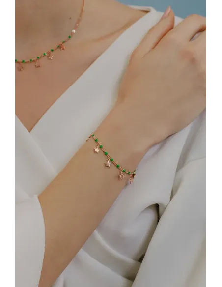 Comete Girocollo in Argento Stella
