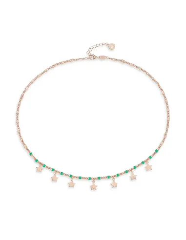 Comete Girocollo in Argento Stella