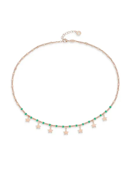 Comete Girocollo in Argento Stella