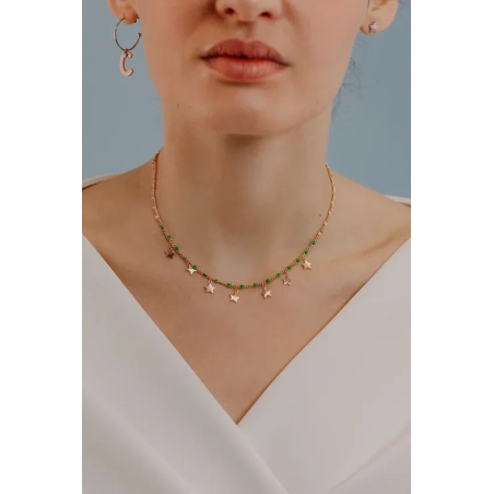 Comete Girocollo in Argento Stella | Agold