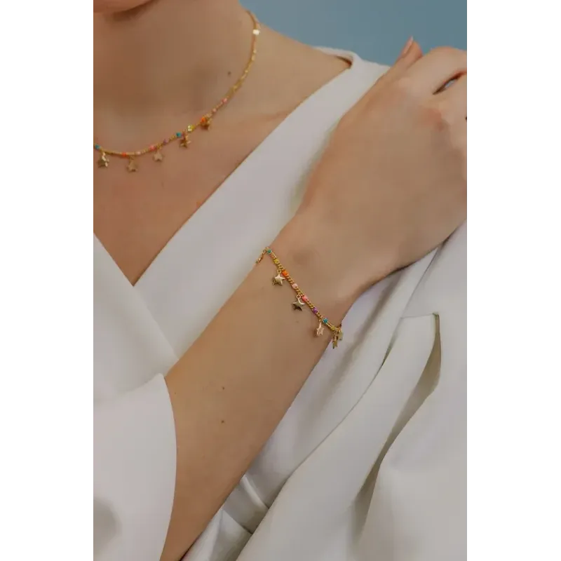 Comete Girocollo in Argento Stella | Agold