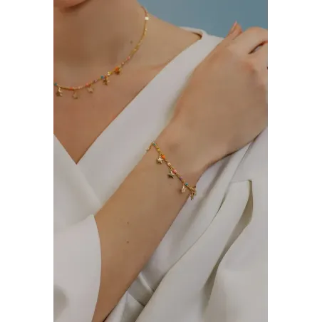 Comete Girocollo in Argento Stella | Agold