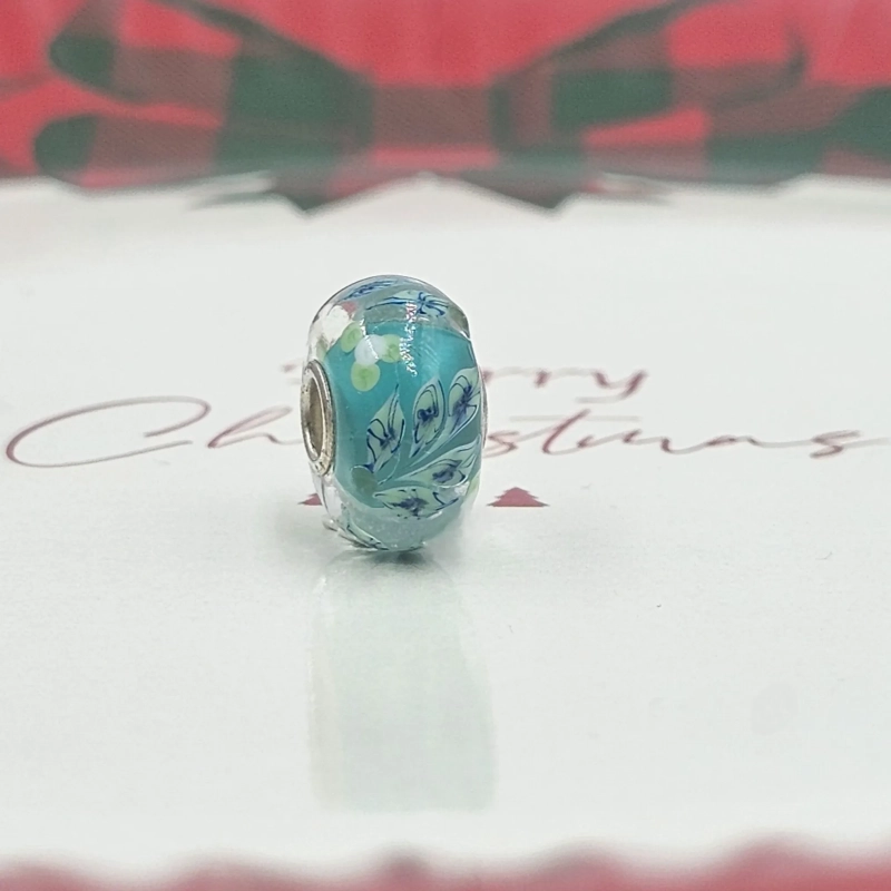 Trollbeads Unique Christmas Foglia | Agold