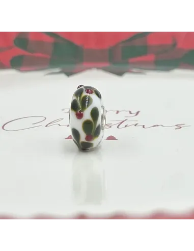 Trollbeads Unique Christmas Agrifoglio | Agold