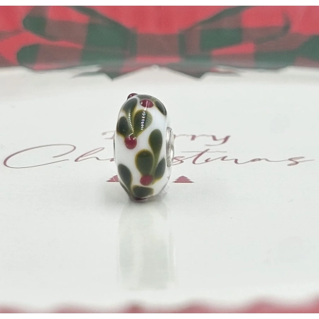 Trollbeads Unique Christmas Agrifoglio | Agold