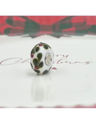 Trollbeads Unique Christmas Agrifoglio | Agold