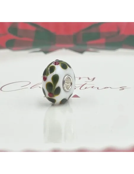 Trollbeads Unique Christmas Agrifoglio | Agold