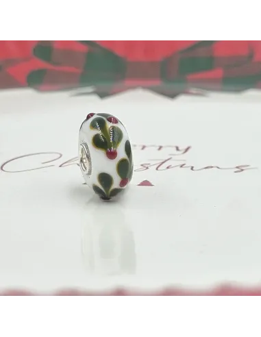 Trollbeads Unique Christmas Agrifoglio | Agold