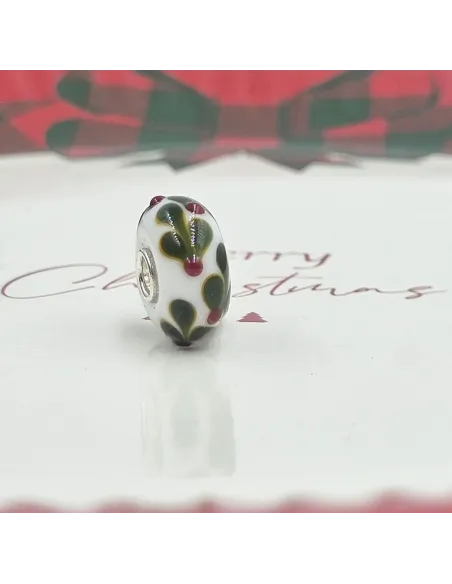 Trollbeads Unique Christmas Agrifoglio | Agold