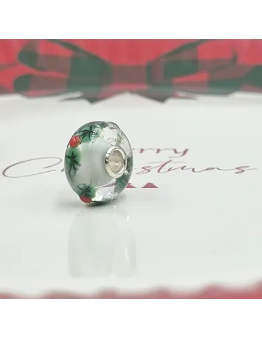 Trollbeads Unique Christmas Agrifoglio | Agold