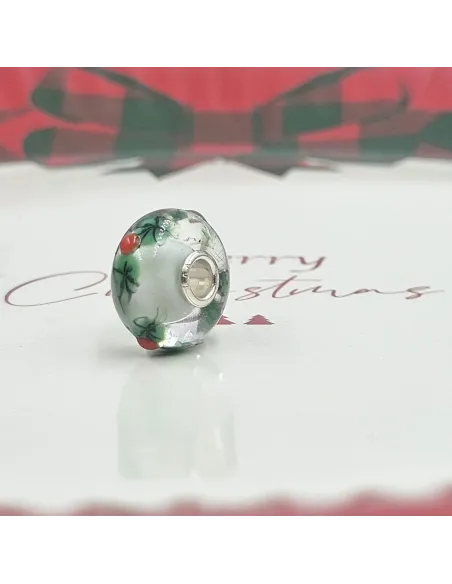 Trollbeads Unique Christmas Agrifoglio | Agold