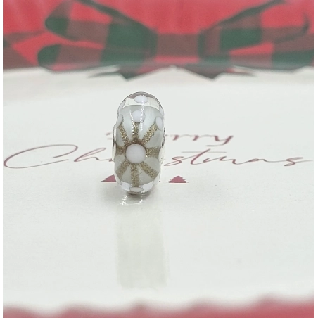Trollbeads Unique Christmas Fiocco di Neve | Agold