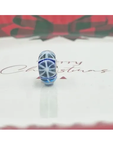 Trollbeads Unique Christmas Palla Fiocco di Neve | Agold