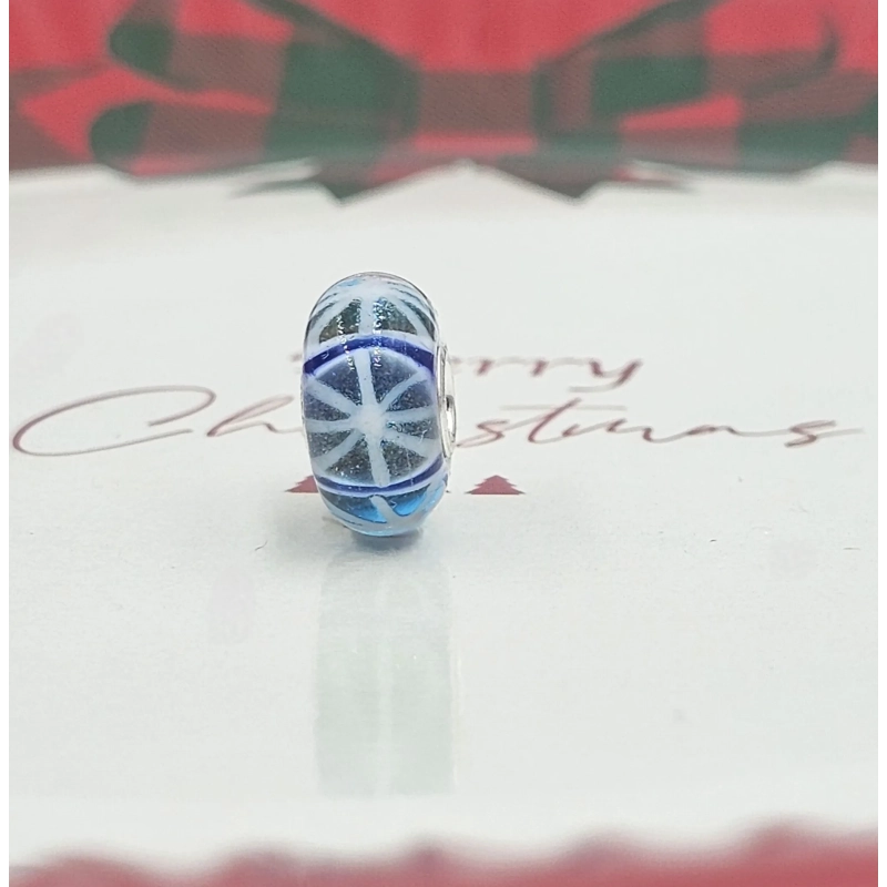 Trollbeads Unique Christmas Palla Fiocco di Neve | Agold