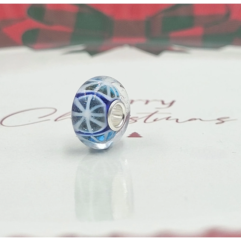 Trollbeads Unique Christmas Palla Fiocco di Neve | Agold