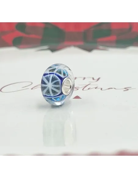Trollbeads Unique Christmas Palla Fiocco di Neve | Agold