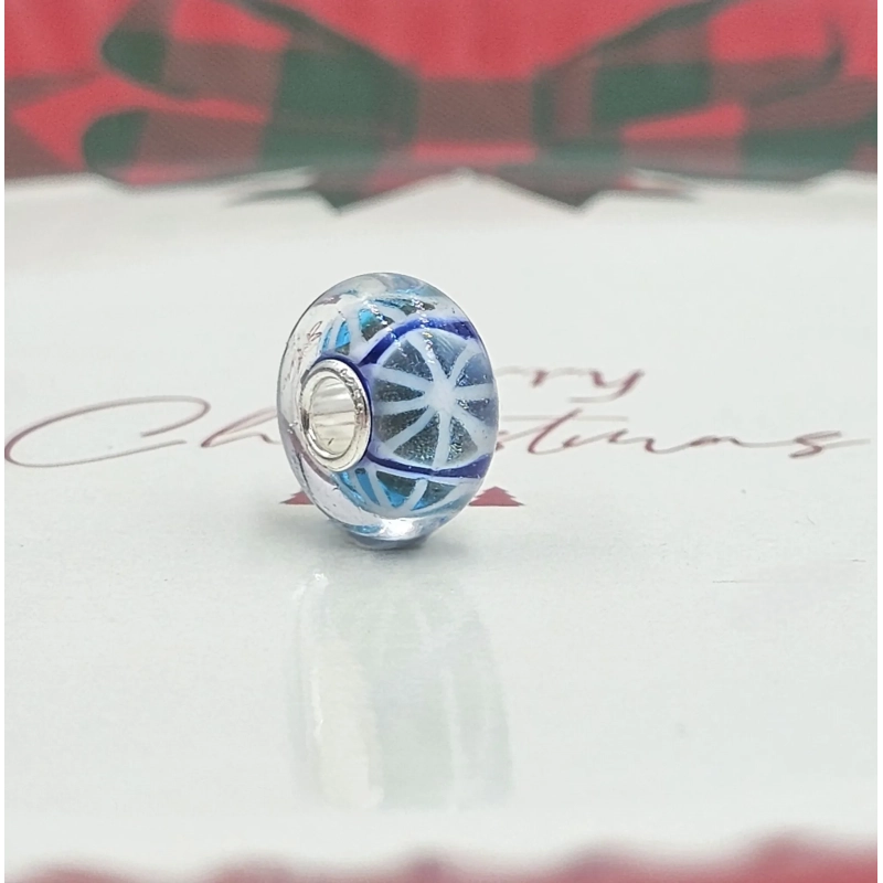 Trollbeads Unique Christmas Palla Fiocco di Neve | Agold