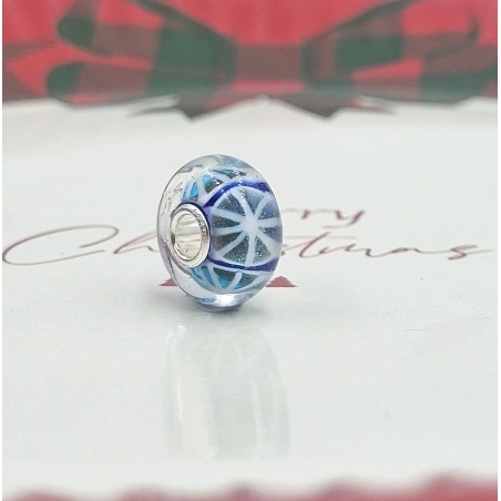 Trollbeads Unique Christmas Palla Fiocco di Neve | Agold
