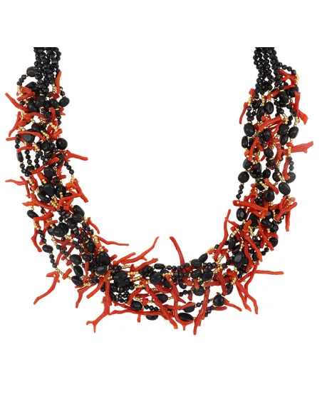 NIVY Collana corallo rosso - Ursula | Agold