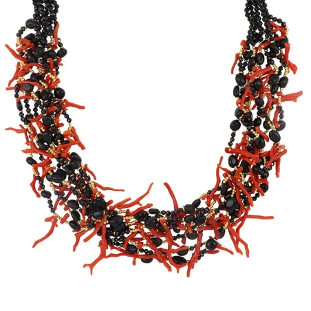 NIVY Collana corallo rosso - Ursula | Agold