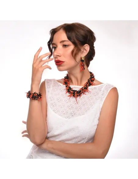 NIVY Collana corallo rosso - Ursula | Agold