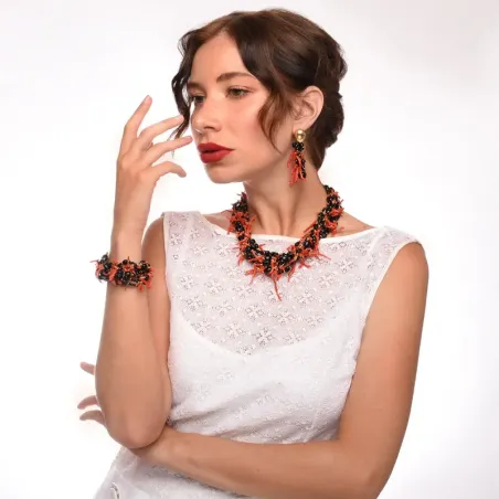 NIVY Collana corallo rosso - Ursula | Agold