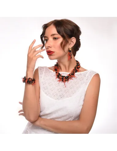 NIVY Orecchini di corallo rosso - Ursula | Agold