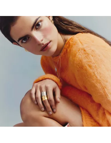 Victoria Cruz Anello regolabile in argento | Agold