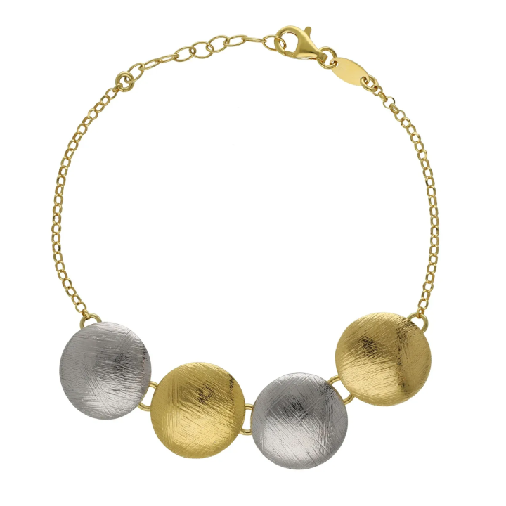Victoria Cruz Bracciale a sfera in Argento