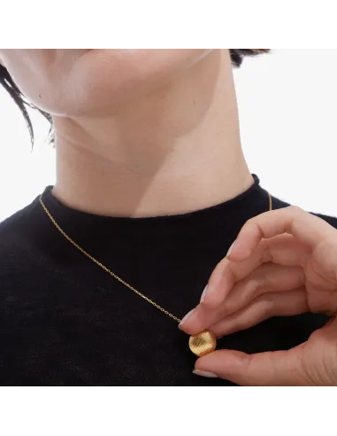 Victoria Cruz Collana corta a sfera in argento | Agold