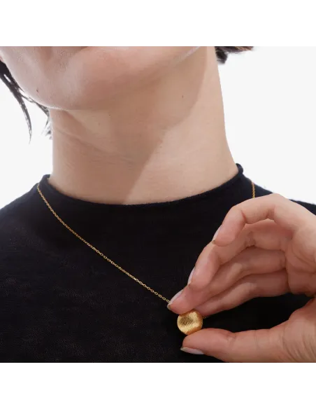 Victoria Cruz Collana corta a sfera in argento | Agold