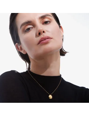 Victoria Cruz Collana corta a sfera in argento | Agold