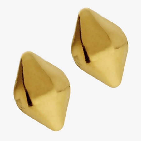 Victoria Cruz Orecchini a bottone in argento fortuna | Agold