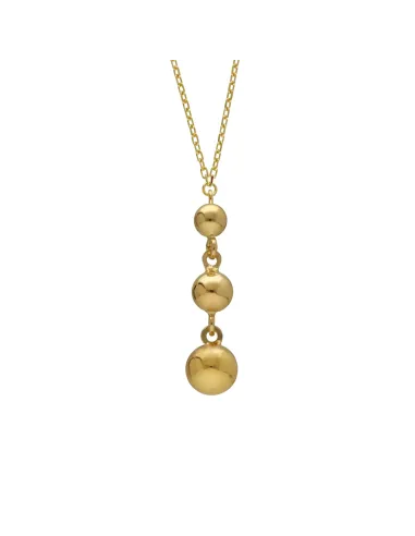 Victoria Cruz Collana corta in argento con sfera | Agold