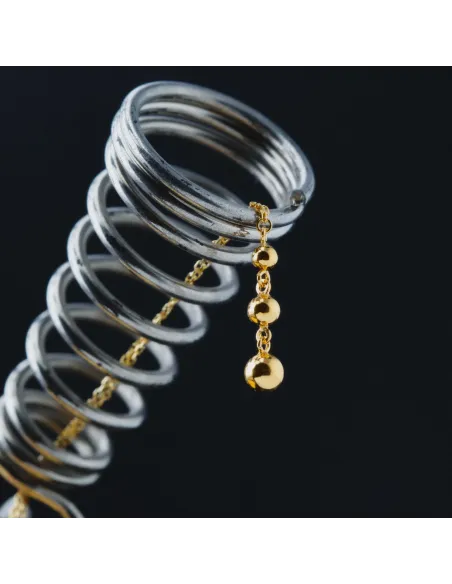 Victoria Cruz Collana corta in argento con sfera | Agold