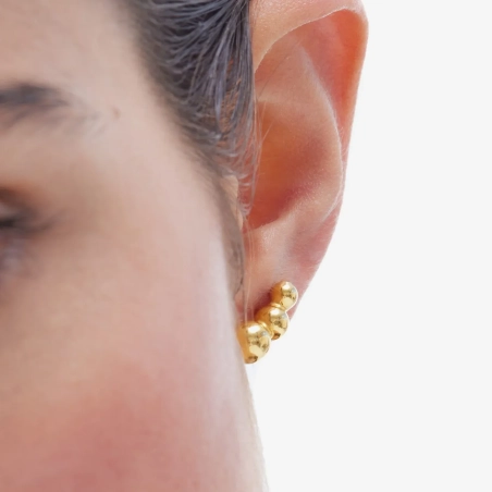 Victoria Cruz Orecchini in argento sfera | Agold