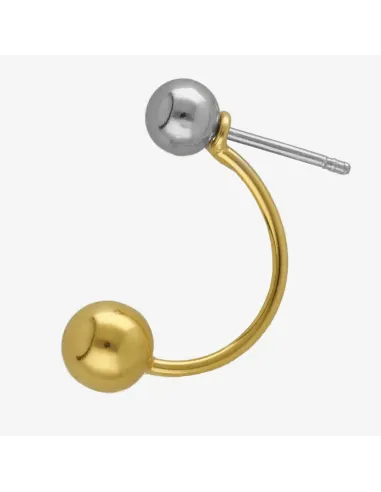 Victoria Cruz Orecchini corti a sfera in Argento | Agold