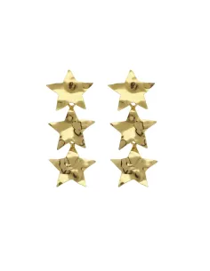 Victoria Cruz Orecchini lunghi in argento stella