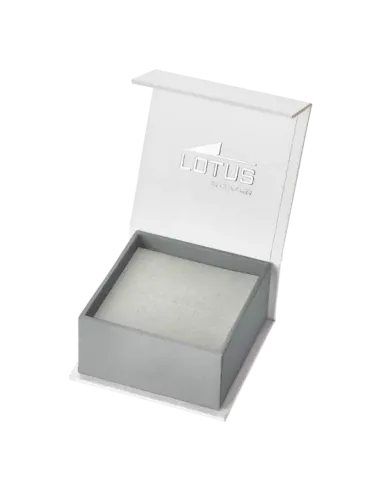 Lotus Silver Orecchini donna solitario | Agold
